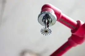 Manutenção rede de sprinklers